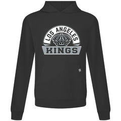 Los Angeles Kings Levelwear Relay Banner Arch Pullover Hoodie - Black Hoodies