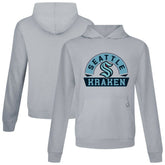 Seattle Kraken Levelwear Relay Banner Arch Pullover Hoodie - Gray Hoodies