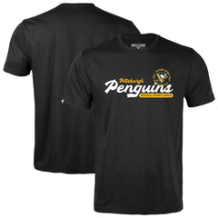 Pittsburgh Penguins Levelwear Youth Little Richmond Monument T-Shirt - Black T-shirts