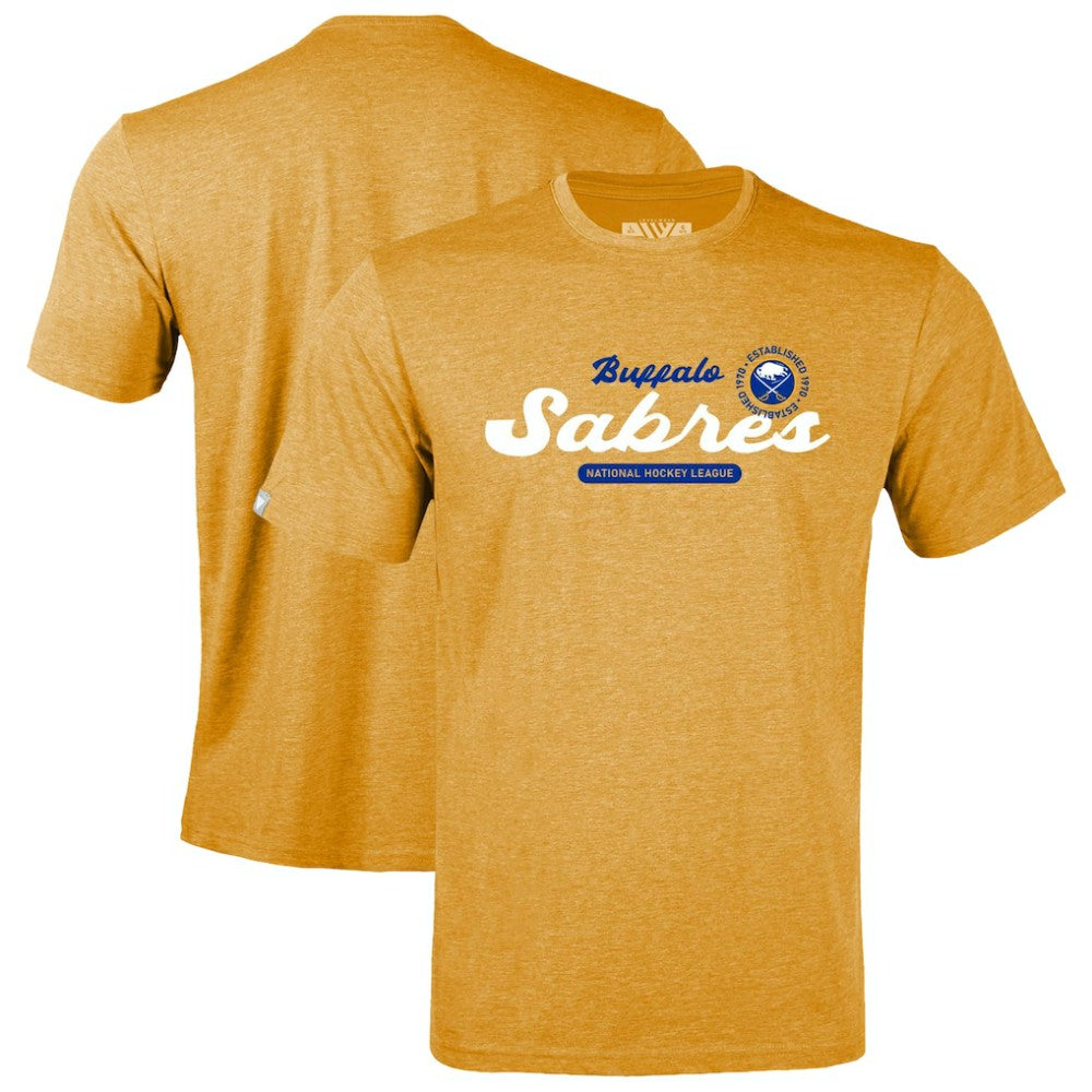 Buffalo Sabres Levelwear Youth Little Richmond Monument T-Shirt - Gold T-shirts