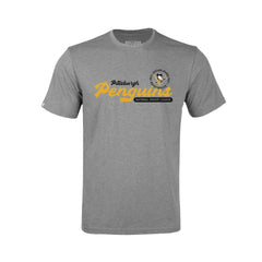 Pittsburgh Penguins Levelwear Youth Little Richmond Monument T-Shirt - Gray T-shirts