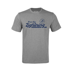 Tampa Bay Lightning Levelwear Youth Little Richmond Monument T-Shirt - Gray T-shirts