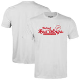 Detroit Red Wings Levelwear Youth Little Richmond Monument T-Shirt - White T-shirts