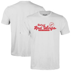 Detroit Red Wings Levelwear Youth Little Richmond Monument T-Shirt - White T-shirts