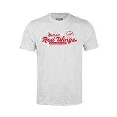 Detroit Red Wings Levelwear Youth Little Richmond Monument T-Shirt - White T-shirts