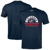 Columbus Blue Jackets Levelwear Youth Little Richmond Banner Arch T-Shirt - Navy T-shirts
