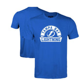 Tampa Bay Lightning Levelwear Youth Little Richmond Banner Arch T-Shirt - Royal T-shirts
