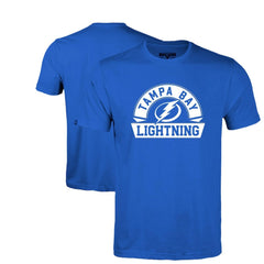 Tampa Bay Lightning Levelwear Youth Little Richmond Banner Arch T-Shirt - Royal T-shirts