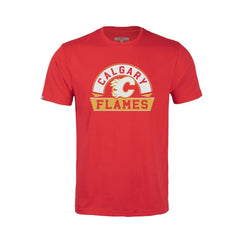 Calgary Flames Levelwear Youth Little Richmond Banner Arch T-Shirt - Red T-shirts