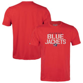 Columbus Blue Jackets Levelwear Youth Little Richmond Carve T-Shirt - Red T-shirts