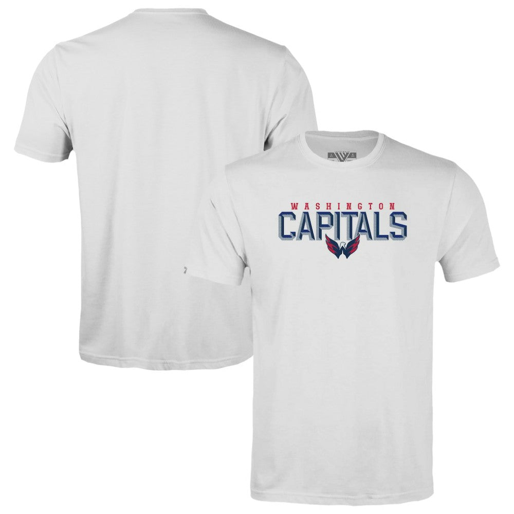 Washington Capitals Levelwear Youth Little Richmond Carve T-Shirt - White T-shirts
