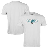 San Jose Sharks Levelwear Youth Little Richmond Carve T-Shirt - White T-shirts