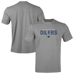 Edmonton Oilers Levelwear Youth Little Richmond Carve T-Shirt - Gray T-shirts