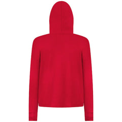 New Jersey Devils Levelwear Women's Sweet Monument Tri-Blend Cropped Pullover Hoodie - Red Jerseys