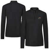 Minnesota Wild Levelwear Women's Upright Quarter-Zip Pullover - Black Pullover