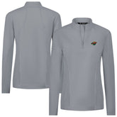 Minnesota Wild Levelwear Women's Upright Quarter-Zip Pullover - Gray Pullover