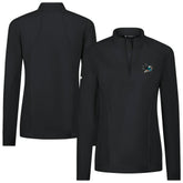 San Jose Sharks Levelwear Women's Upright Quarter-Zip Pullover - Black Pullover