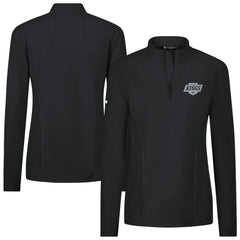 Los Angeles Kings Levelwear Women's Upright Quarter-Zip Pullover - Black Pullover