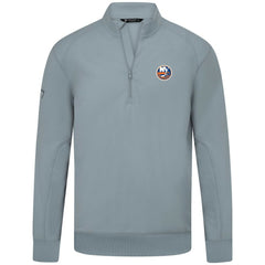New York Islanders Levelwear Upright Tri-Blend Quarter-Zip Pullover - Gray Pullover
