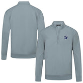 Tampa Bay Lightning Levelwear Upright Tri-Blend Quarter-Zip Pullover - Gray Pullover