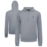 Colorado Avalanche Levelwear Technic Quarter-Zip Pullover Hoodie - Gray Hoodies