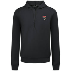 Florida Panthers Levelwear Technic Quarter-Zip Pullover Hoodie - Black Hoodies