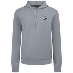 Dallas Stars Levelwear Technic Quarter-Zip Pullover Hoodie - Gray Hoodies