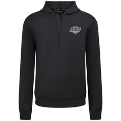Los Angeles Kings Levelwear Technic Quarter-Zip Pullover Hoodie - Black Hoodies