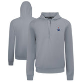 Edmonton Oilers Levelwear Technic Quarter-Zip Pullover Hoodie - Gray Hoodies