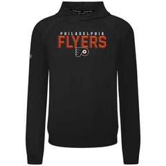 Philadelphia Flyers Levelwear Mandate Carve Tri-Blend Pullover Hoodie - Black Hoodies