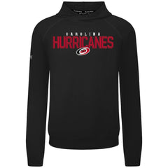 Carolina Hurricanes Levelwear Mandate Carve Tri-Blend Pullover Hoodie - Black Hoodies