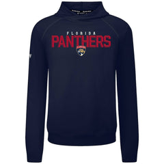 Florida Panthers Levelwear Mandate Carve Tri-Blend Pullover Hoodie - Navy Hoodies