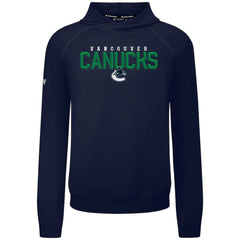 Vancouver Canucks Levelwear Mandate Carve Tri-Blend Pullover Hoodie - Blue Hoodies