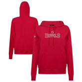 New Jersey Devils Levelwear Women's Adorn Journey Pullover Hoodie - Red Jerseys