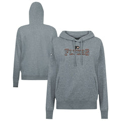 Philadelphia Flyers Levelwear Women's Adorn Journey Pullover Hoodie - Gray Hoodies