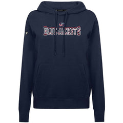 Columbus Blue Jackets Levelwear Women's Adorn Journey Pullover Hoodie - Navy Hoodies