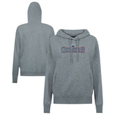 Edmonton Oilers Levelwear Women's Adorn Journey Pullover Hoodie - Gray Hoodies