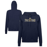 Nashville Predators Levelwear Women's Adorn Journey Pullover Hoodie - Navy Hoodies