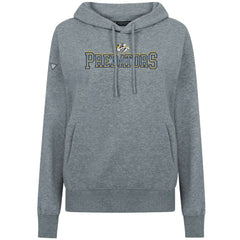 Nashville Predators Levelwear Women's Adorn Journey Pullover Hoodie - Gray Hoodies