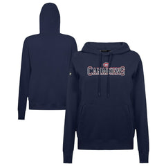 Montreal Canadiens Levelwear Women's Adorn Journey Pullover Hoodie - Navy Hoodies