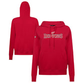 Detroit Red Wings Levelwear Women's Adorn Journey Pullover Hoodie - Red Hoodies