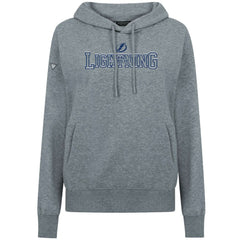 Tampa Bay Lightning Levelwear Women's Adorn Journey Pullover Hoodie - Gray Hoodies