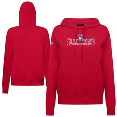 New York Rangers Levelwear Women's Adorn Journey Pullover Hoodie - Red Hoodies
