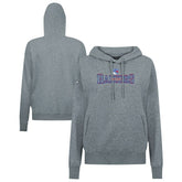 New York Rangers Levelwear Women's Adorn Journey Pullover Hoodie - Gray Hoodies