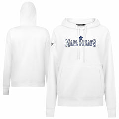 Toronto Maple Leafs Levelwear Women's Adorn Journey Pullover Hoodie - White Hoodies