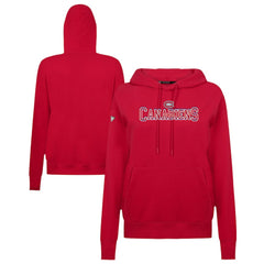 Montreal Canadiens Levelwear Women's Adorn Journey Pullover Hoodie - Red Hoodies