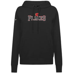 Calgary Flames Levelwear Women's Adorn Journey Pullover Hoodie - Black Hoodies