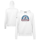 Colorado Avalanche Levelwear Women's Adorn Banner Arch Pullover Hoodie - White Hoodies