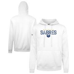 Buffalo Sabres Levelwear Podium Carve Pullover Hoodie - White Hoodies