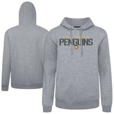 Pittsburgh Penguins Levelwear Podium Carve Pullover Hoodie - Gray Hoodies